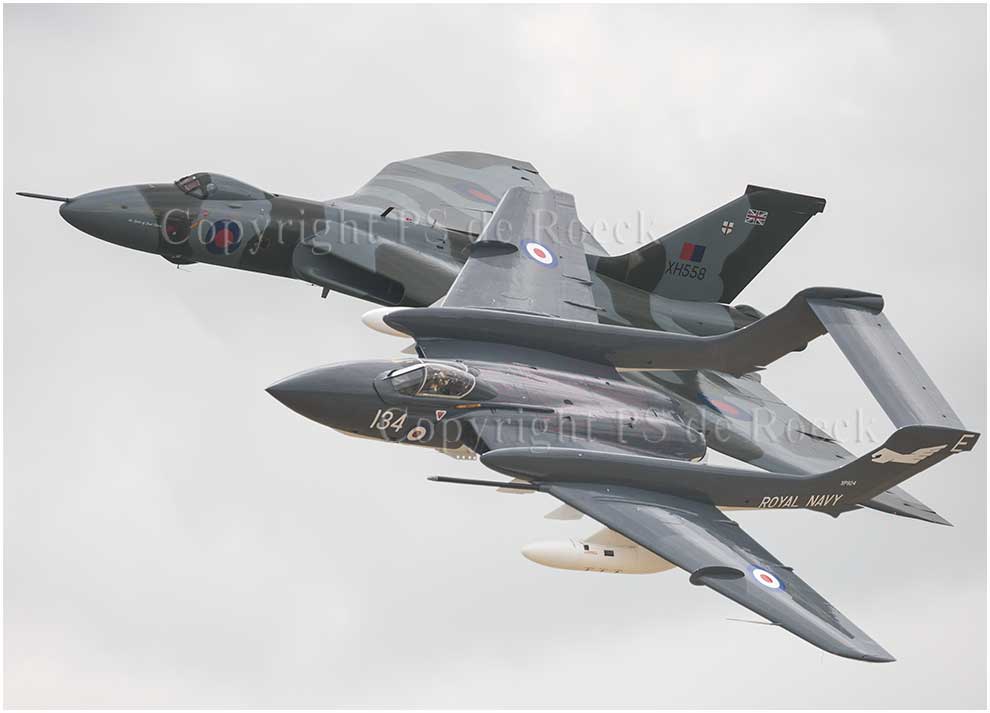 Avro Vulcan Dehavilland sea vixen